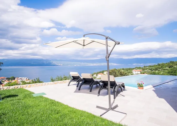 Luxurioeses Grohot Mit Privatem Infinity-pool By Interhome Vrbnik (Primorje-Gorski Kotar)